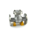 Good price made in China angle seat stop stainless steel check valve with flange connection